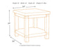 Ashley Express - Carynhurst Rectangular End Table