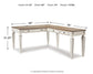 Ashley Express - Realyn 2-Piece Home Office Desk