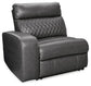 Samperstone 2-Piece Power Reclining Sectional Loveseat