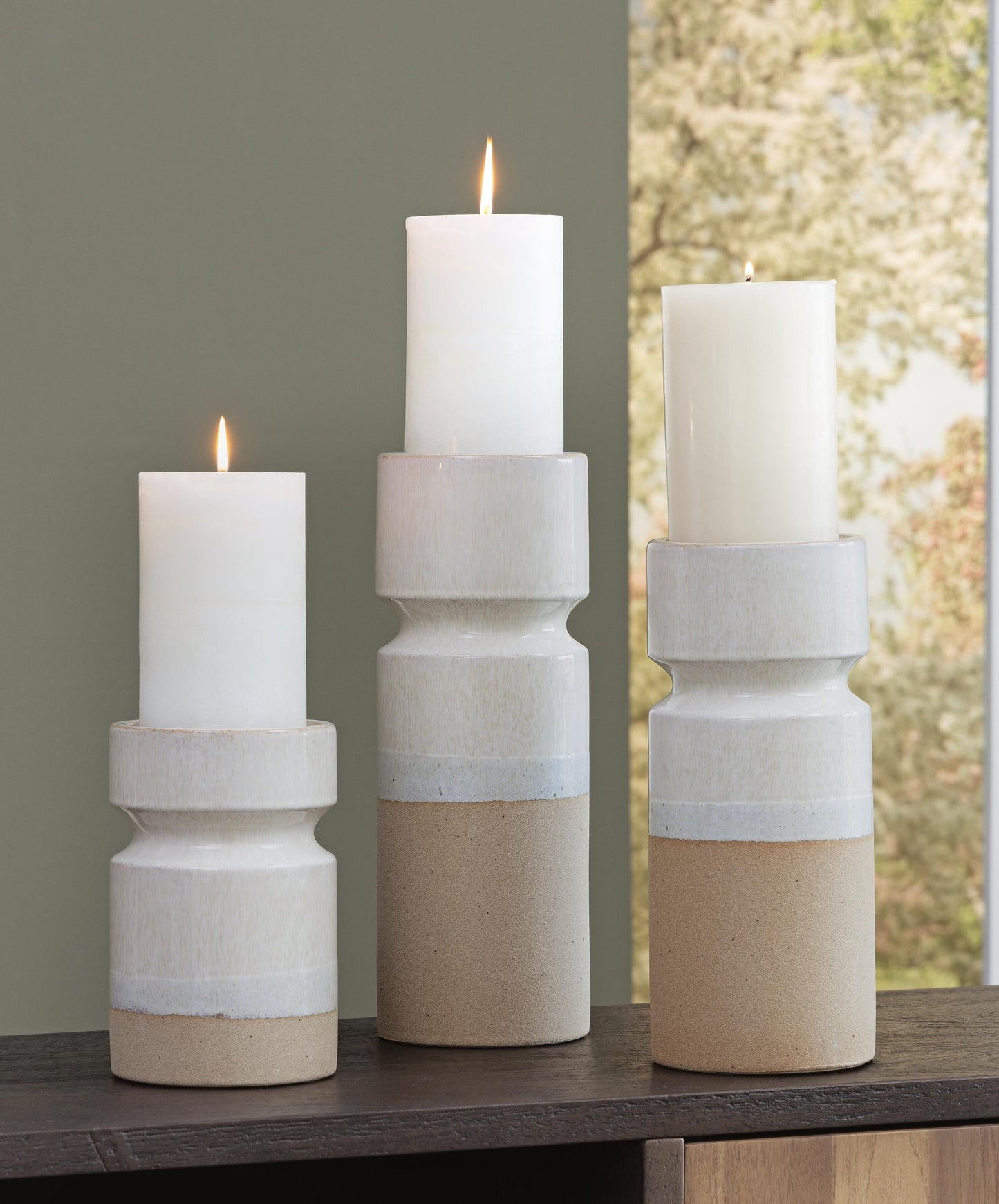 Ashley Express - Hurston I/O Candle Holder Set (3/CN)