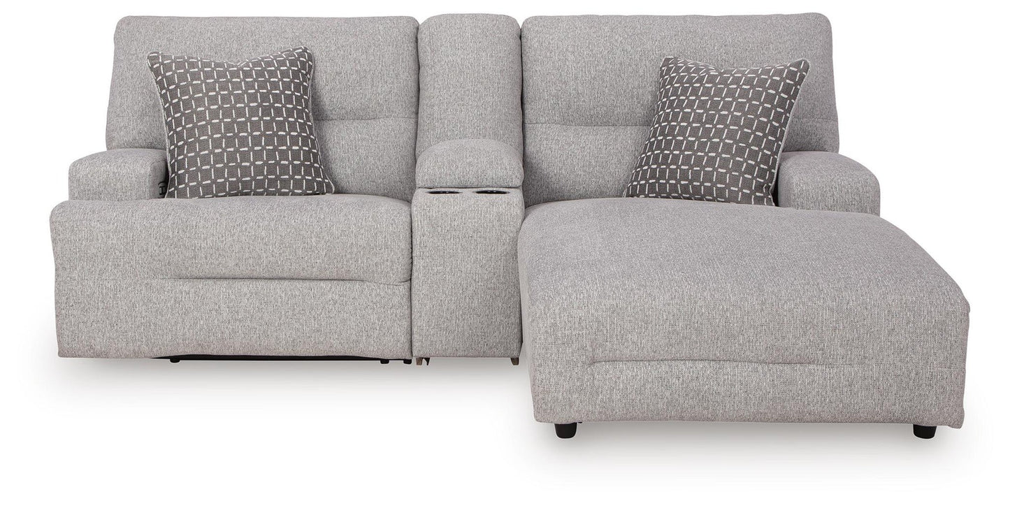 Acklen Place 3-Piece Power Reclining Sectional Sofa with Chaise