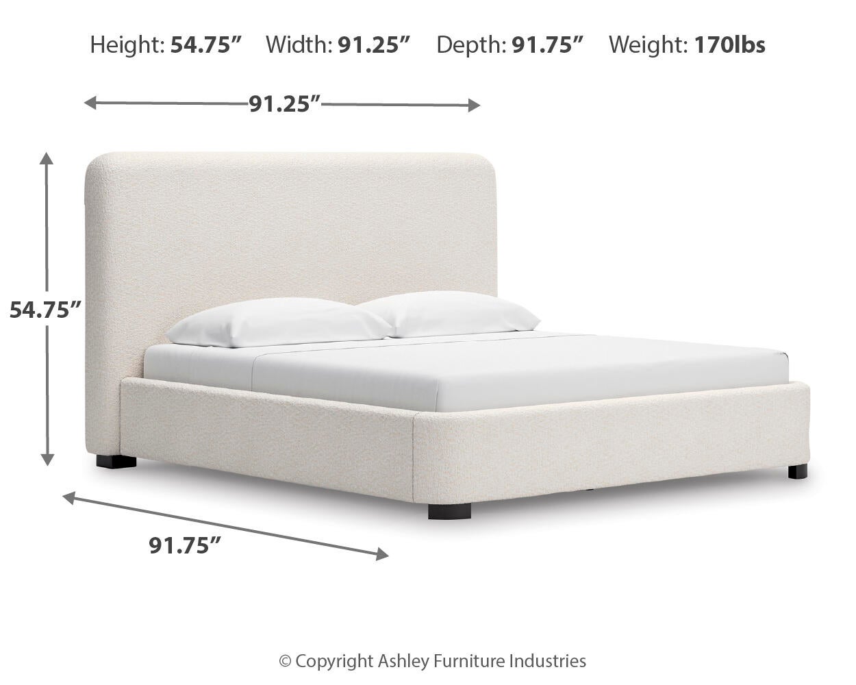 Brintstreet King Upholstered Bed