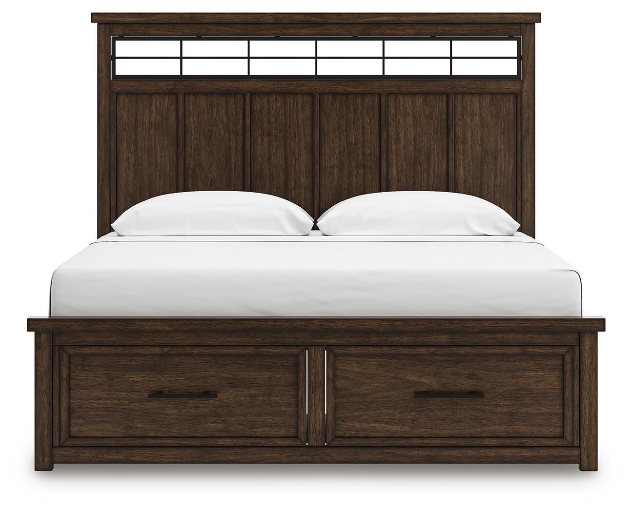 Taffenbrook King Panel Storage Bed