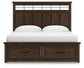 Taffenbrook King Panel Storage Bed
