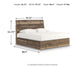 Ashley Express - Chirason King Panel Bed with Storage