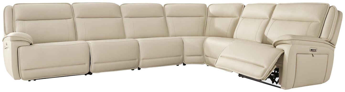 Double Deal 6-Piece Reclining Sectional