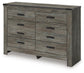 Frandern Six Drawer Dresser