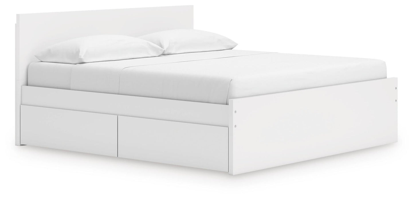 Ashley Express - Onita King Panel Platform Bed with Storage