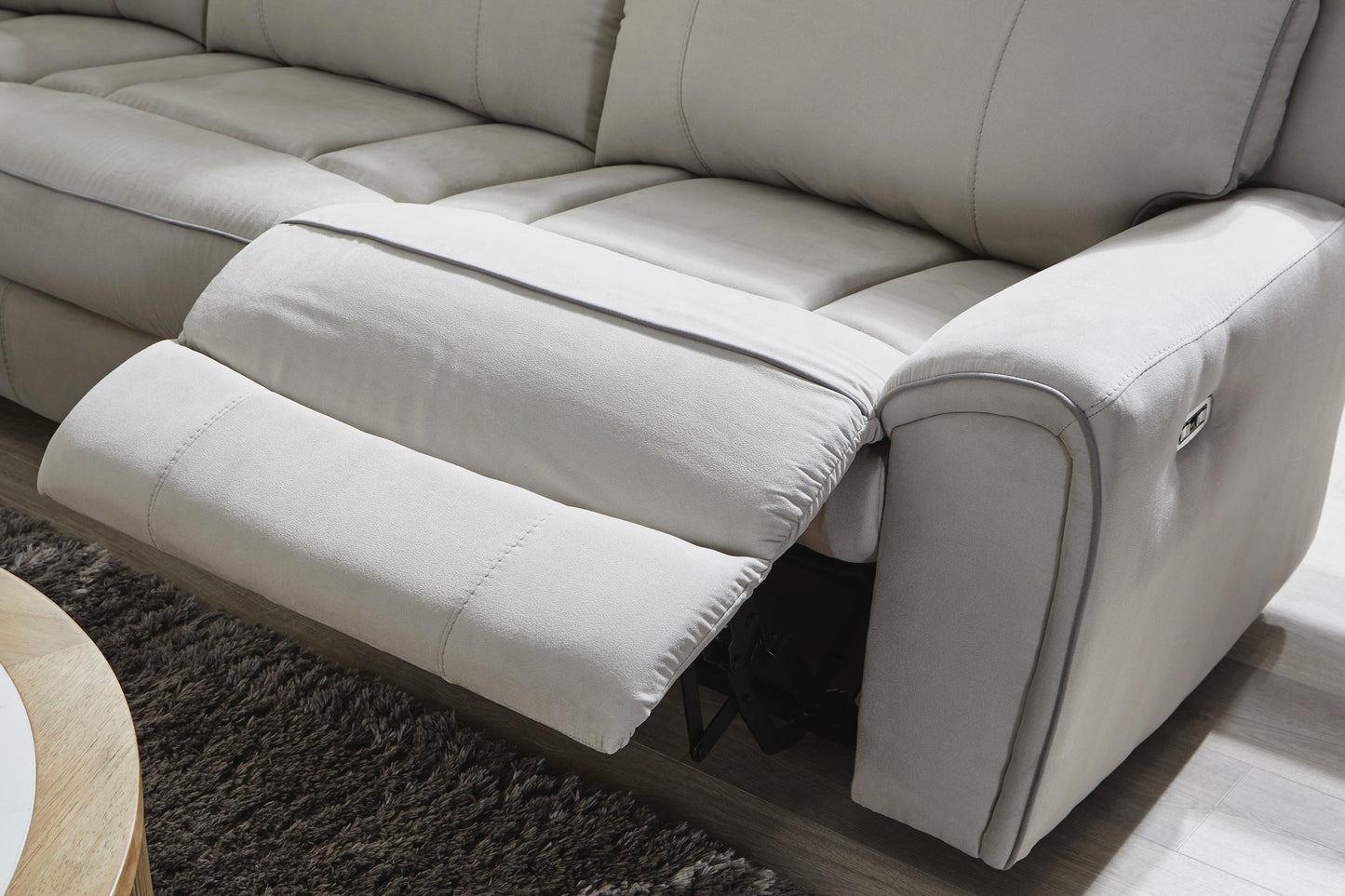 Social Pointe 3-Piece Power Reclining Sectional