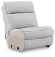 Social Pointe 7-Piece Reclining Sectional with Storage Consoles