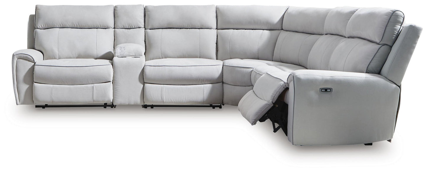 Social Pointe 6-Piece Power Reclining Sectional