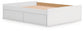 Ashley Express - Onita Queen Platform Bed with 1 Side Storage