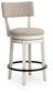 Ashley Express - Robbinsdale UPH Swivel Barstool (2/CN)