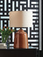 Ashley Express - Aaleahya Glass Table Lamp (1/CN)