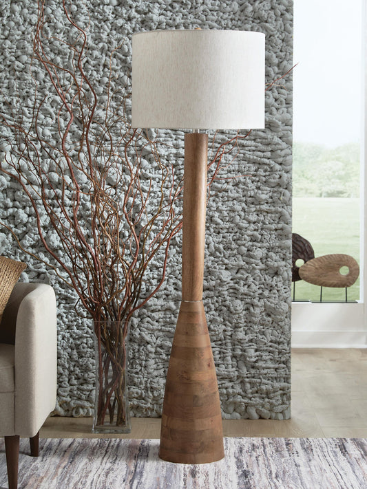 Ashley Express - Ailsa Wood Floor Lamp (1/CN)