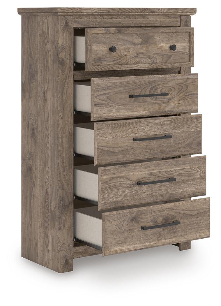 Rusticott Five Drawer Chest