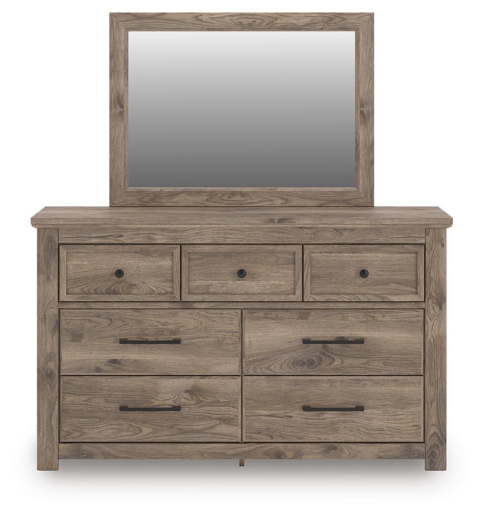 Rusticott Dresser and Mirror