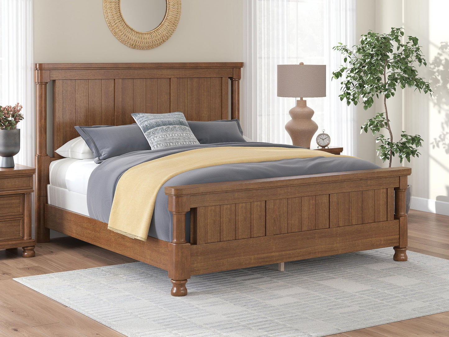 Rowlenstown California King Poster Bed