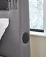 Ashley Express - Finigale Twin Upholstered Bed with Wireless Audio