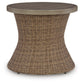 Ashley Express - Laguna Heights Round End Table w/UMB OPT