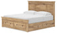 Makidern King Panel Storage Bed