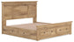 Makidern King Panel Storage Bed