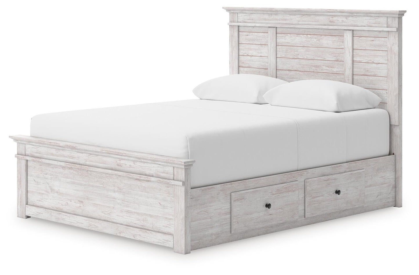 Makidern Queen Panel Storage Bed
