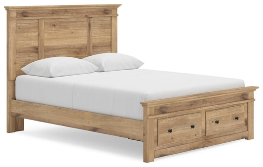 Makidern Queen Panel Storage Bed