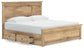 Makidern King Panel Storage Bed