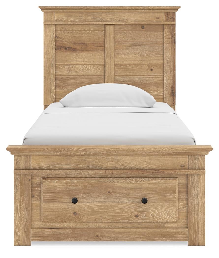 Makidern Twin Panel Storage Bed