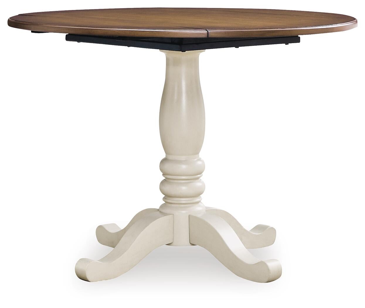 Ashley Express - Wirloni Round DRM Drop Leaf Table