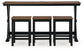Ashley Express - Wildenauer RECT DRM Counter TBL Set(4/CN)