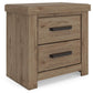 Ashley Express - Oliandon Two Drawer Night Stand