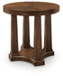 Ashley Express - Rustic Plains Round End Table
