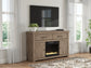 Garistyn 62" TV Stand with Electric Fireplace