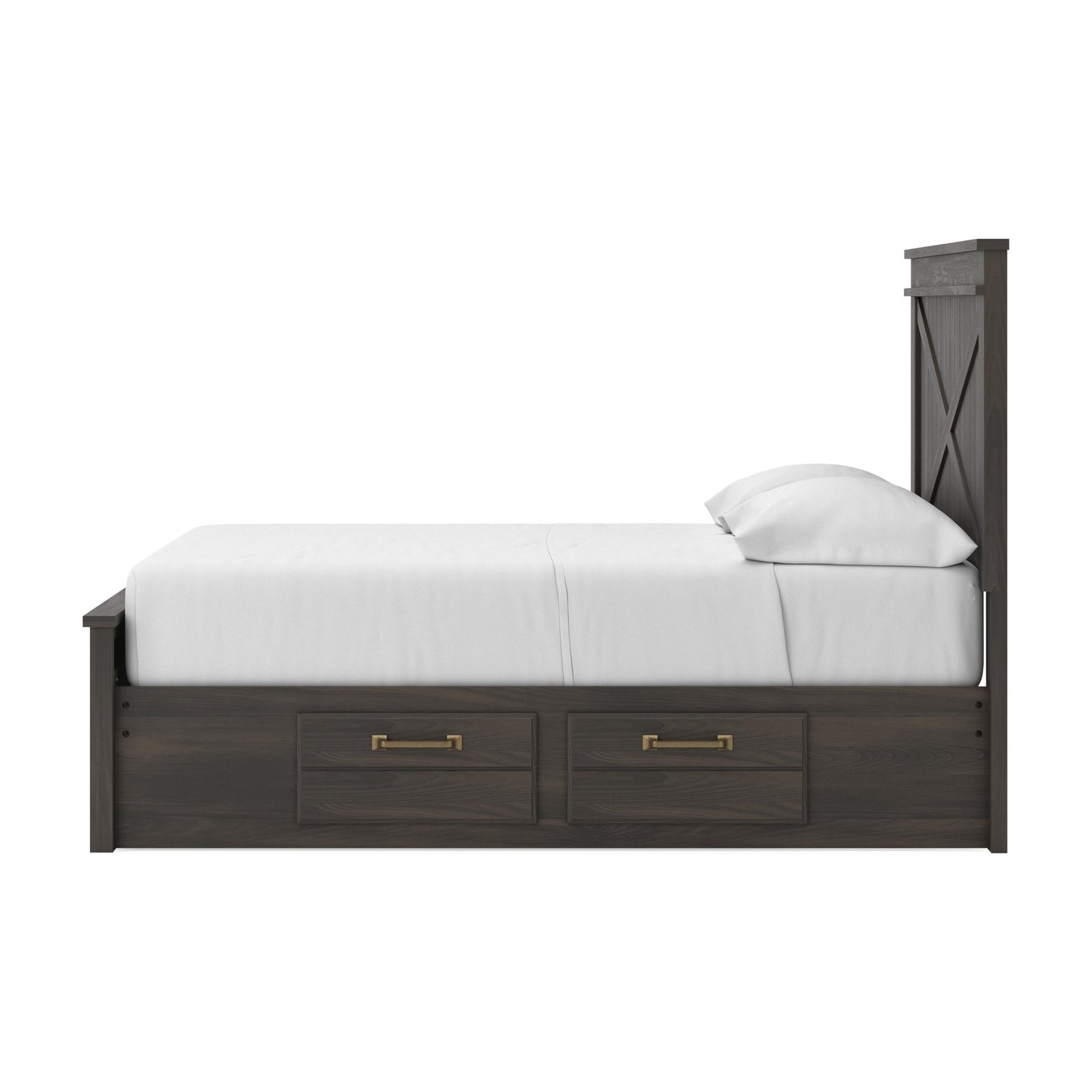 Ashley Express - Vonitta Bay Full Panel Bed with 2 Sided Storage
