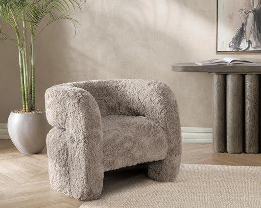 Classic Home Brand - Teddy Plush Accent Chair