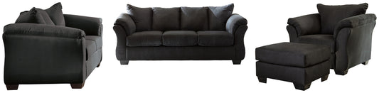 Sofa, Loveseat, Chair and Ottoman