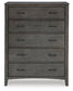 Montillan Five Drawer Chest